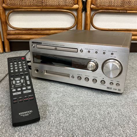 【やや傷や汚れあり】【売り切り】kenwoodケンウッド Compact Disc Stereo Systemコンパクトディスクステレオ