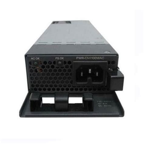 Cisco PWR C1 715WAC P 715 Watt Switching Power Supply AC 80 Platinum Config Hot Plug