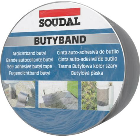 V S Rl S Soudal Butyband Ntapad Butyl Szalag Alum Nium Bevonattal