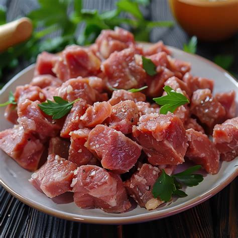 Diced Pork Kebab GF 3 X 100g Wiltshire Country Fayre