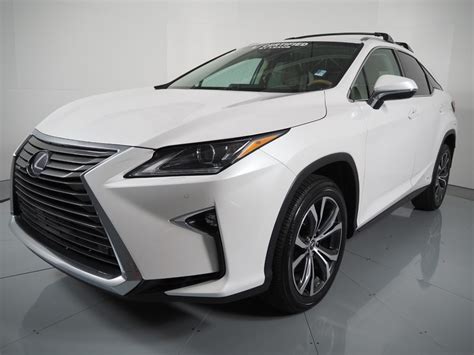 Pre Owned WHITE 2018 Lexus RX450H HYBRID AWD Sport Utility In Las Vegas