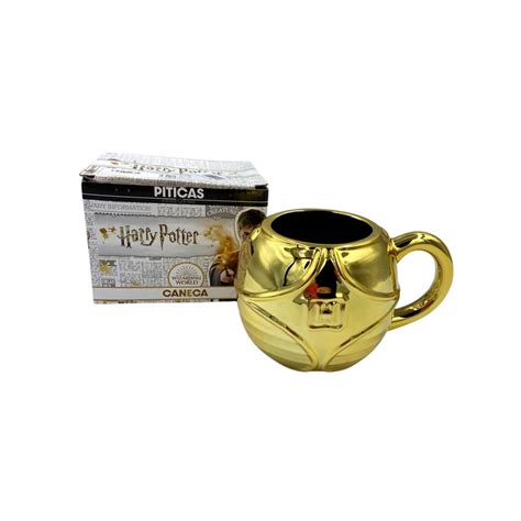 Caneca D Harry Potter Pomo De Ouro Ml Submarino