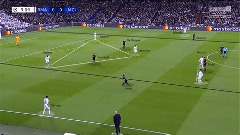 Champions League Real Madrid Vs Manchester City Tactical