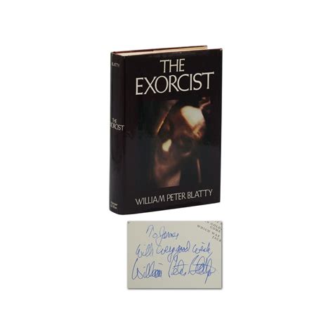 The Exorcist By William Peter Blatty Signed First Edition St