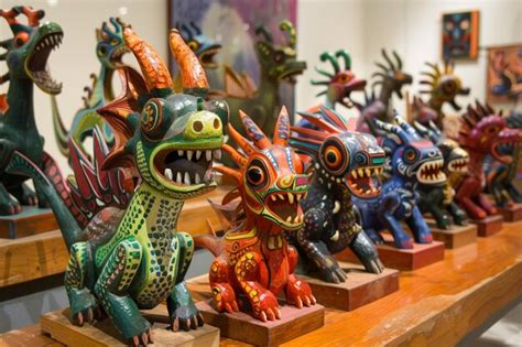 Premium Photo Reflect On The Artistic Legacy Of Oaxacas Alebrije