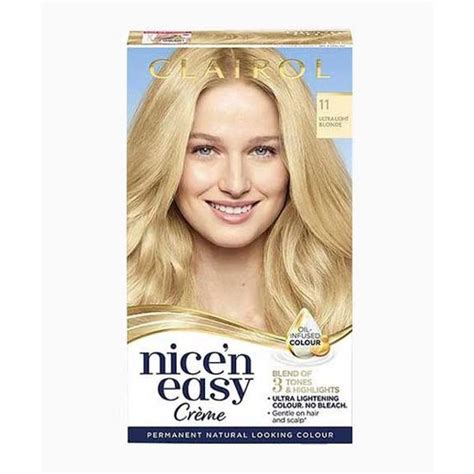 Clairol Nice N Easy Creme Permanent Colour Ultra Light Blonde
