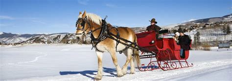 Sleigh Rides - Two Below Zero | Summit Mountain Rentals