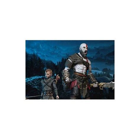 Ultimate Kratos Atreus God Of War Pack Action Figure Neca No Shoptime