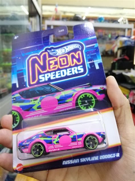 HOT WHEELS NISSAN SKYLINE GT R NEON SPEEDERS Hobbies Toys Toys Games On Carousell
