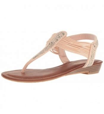 Women S Spark Wedge Sandal Nude Suede Cx Yeoih