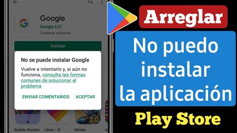 Cómo arreglar no se puede instalar la aplicación en Play Store YouTube