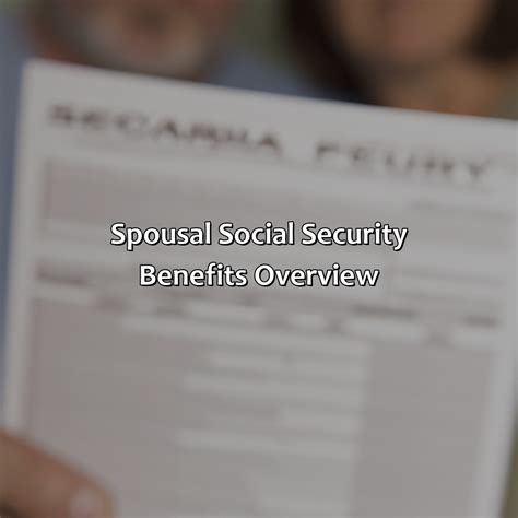 How To Calculate Spousal Social Security Benefits Retire Gen Z