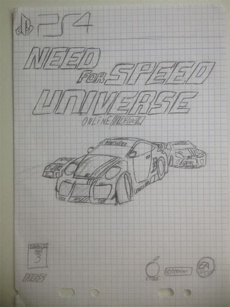 NFS universe online deluxe version cover. (Deluxe only on disc)[fan art ...