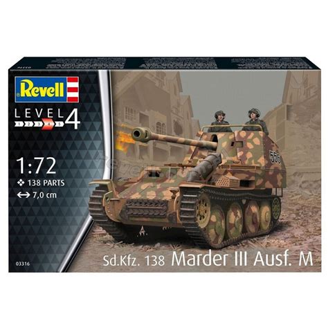 Revell 172 Sdkfz 138 Marder Iii Ausfm 03316
