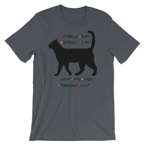 Friends Phoebe Smelly Cat Song Short Sleeve Unisex T Shirt By Inkonlint On Etsy Smelly