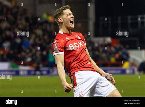 Ryan Yates 22 Of Nottingham Forest Celebrates His Goal To Make It 2 1