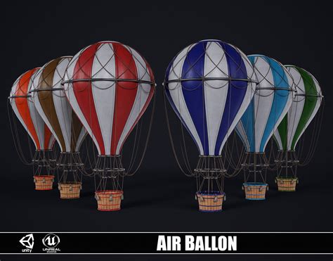 Hot Air Ballon 3D Model By Kaipis