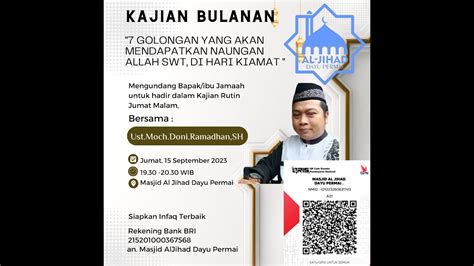 Golongan Yang Akan Mendapatkan Naungan Allah Swt Dihari Kiamat Ust