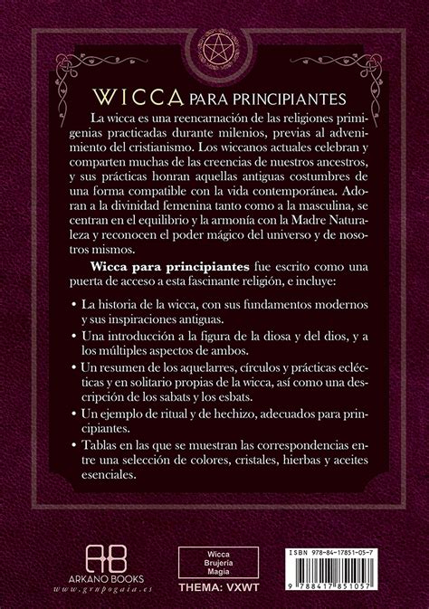 Alfaomega Wicca Para Principiantes Chamberlain Lisa {{ Item Isbn }}