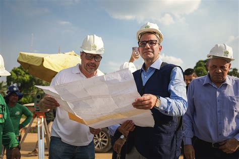 Governador Gladson Cameli Acompanha Avan Os Na Constru O Da Ponte Da