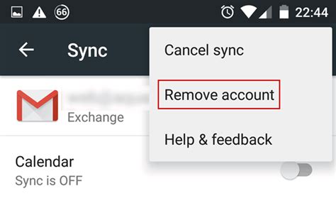 How To Remove An Exchange Account From Android