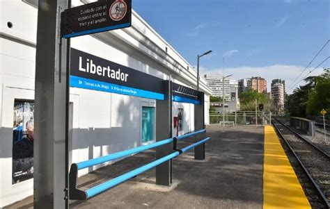 Ltima Etapa De Obras En La Estaci N Libertador Del Tren De La Costa