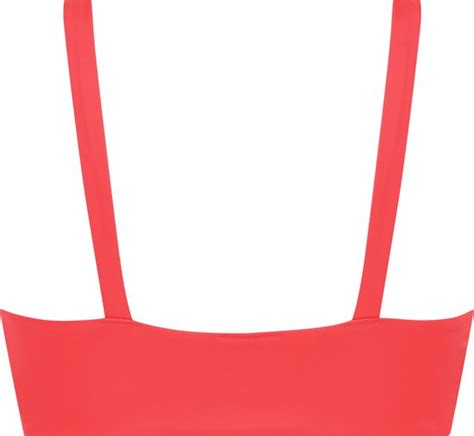 Hunkemöller Dames Badmode Bikini croptop Juicy Rood maat M bol