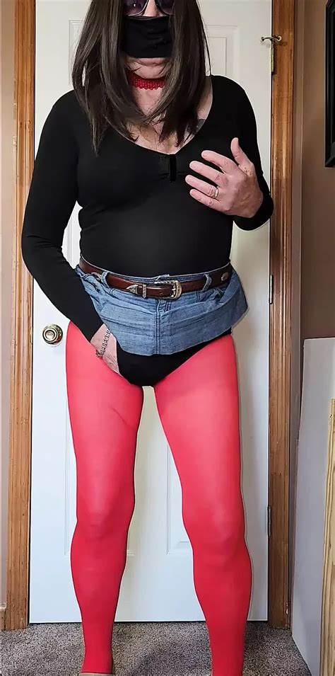 Cd Tease Pantyhose Leotard Skirt Feeling Myself All Over Shemale Amateur Amateur Porn Xhamster