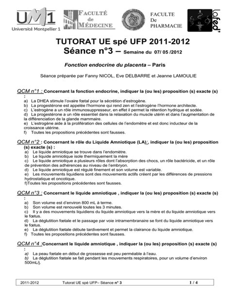 Tutorat Physique