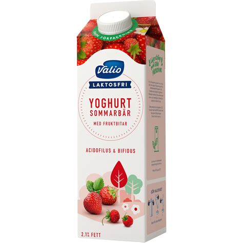 Valio Laktosfri yoghurt sommarbär | Valio