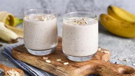 El Batido De Cambur Con Avena Te Trae Estos Beneficios