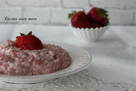 Risotto Alle Fragole Cucina Vista Mare