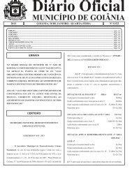 Diario Oficial Prefeitura De Goiania - Modelo Papel Timbrado - Prefeitura de Goiânia