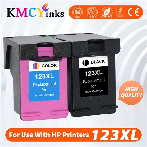 Kmcyinks Compatible Xl Black Ink Cartridge Replacement For Hp Xl