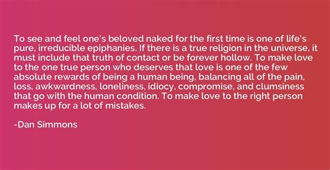 To See And Feel One S Beloved Naked For The First Time Is One Dan