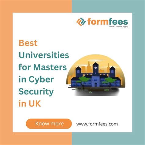 Best Universities for Masters in Cyber Security in UK – Formfees