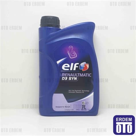 Elf D3 SYN Otomatik Şanzıman Yağı ELF-D3 » Oto Erdem Renault Fiat Yedek ...