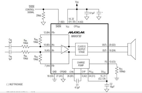 Max9730 24w Class G Power Amplifier