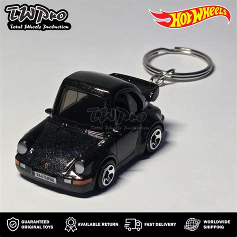Jual Gantungan Kunci Hot Wheels Porsche Turbo Custom Keychain Hot Wheels