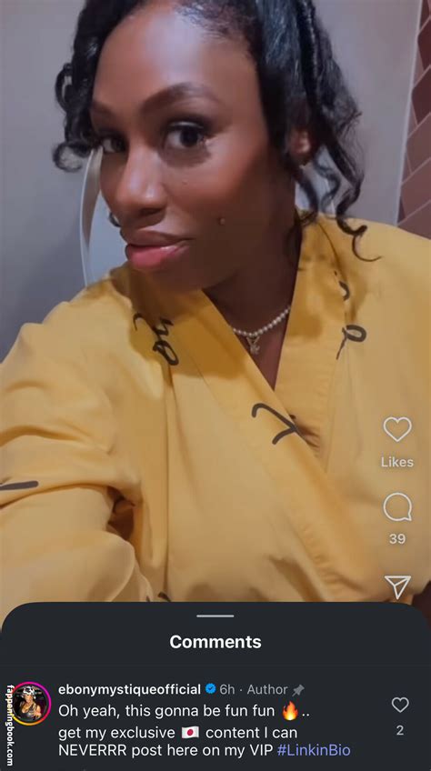 Ebony Mystique Ebony Mystique Ebony Goddessmysti Nude OnlyFans Leaks Fappening FappeningBook
