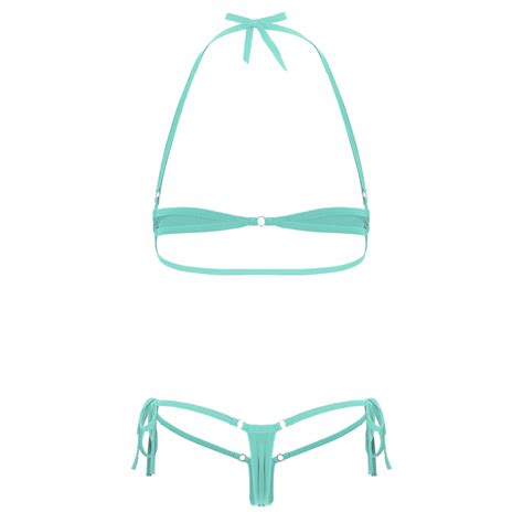 Buy Women Piece Micro Bikini Set Bathing Suit Swimsuit Swimwear