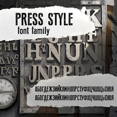 Press Style Cy Font