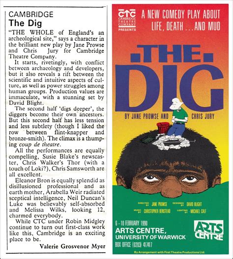The Dig Poster And Review Christopher Byram