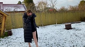 Foot Goddess Barefoot In The Snow Very Cold XVIDEOS