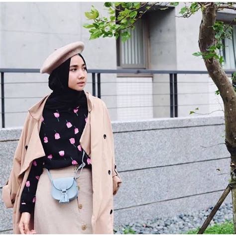 Jual Topi Baret Selebgram Viral Topi Kupluk Hijab Fashion Shopee