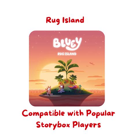 bluey rug island creative kids audio