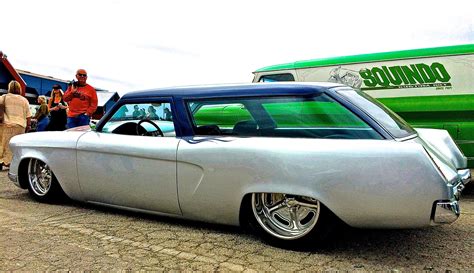 Slick 1954 Custom Studebaker Wagon at Lonestar Round Up | ATX Car ...