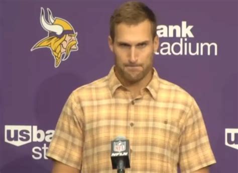 Stylish Vikings Qb Kirk Cousins Whats All The Fuss About