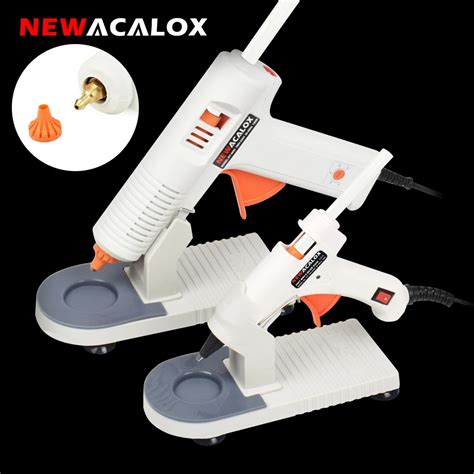 NEWACALOX EU V Hot Melt Glue Gun With Mm Mm Hot Melt Glue Stick