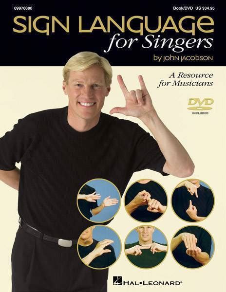 Hal Leonard Sign Language For Singers Long And Mcquade